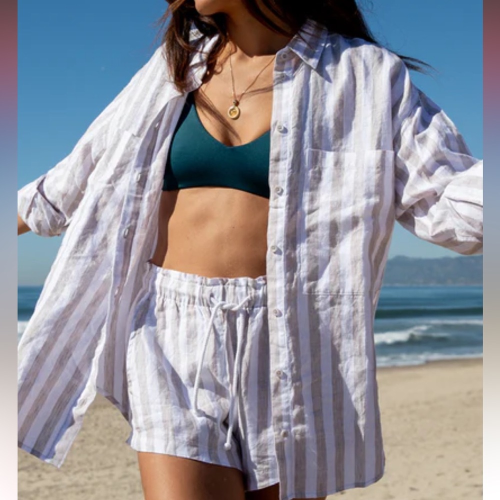 Left On Friday Getaway Button Down